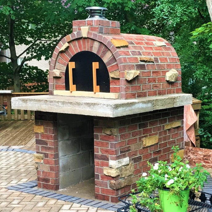 Backyard Brick Pizza Oven