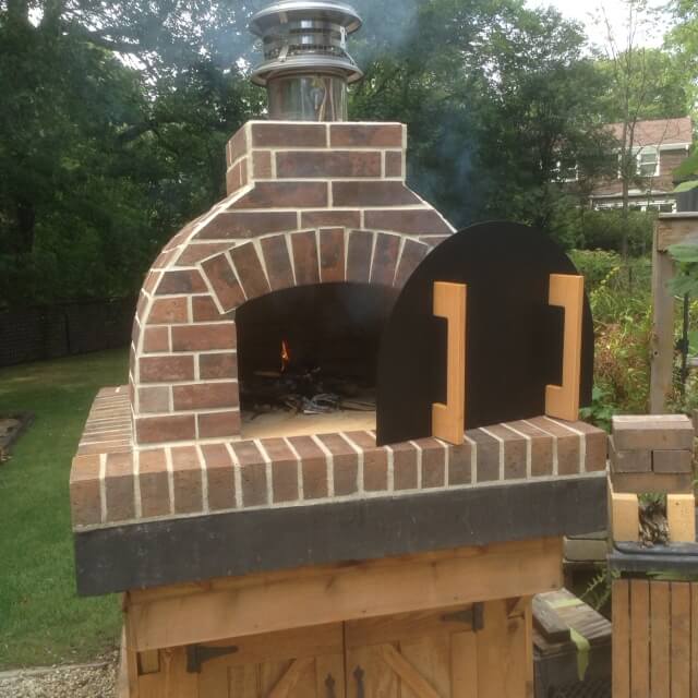 Backyard Pizza Oven