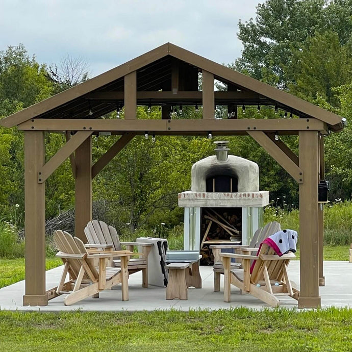 Home Built Pizza Oven