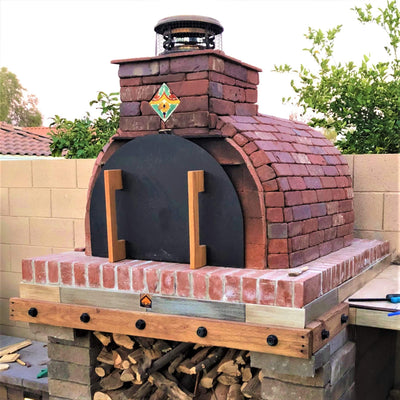 Homemade Brick Pizza Oven