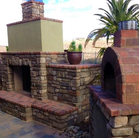 Outdoor Brick Fireplace Ideas