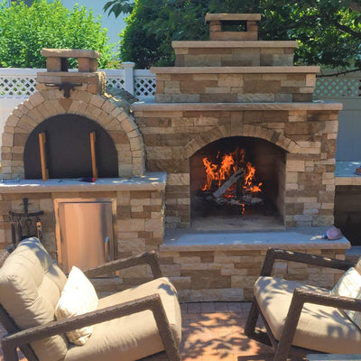 Outdoor Fireplace and Pizza Oven: The Perfect Addition to Your Patio