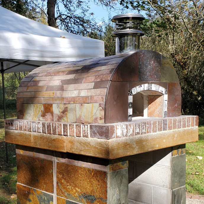 Outdoor Wood Burning Pizza Oven