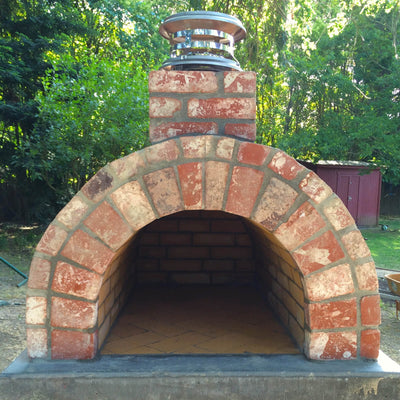 Simple Brick Pizza Oven