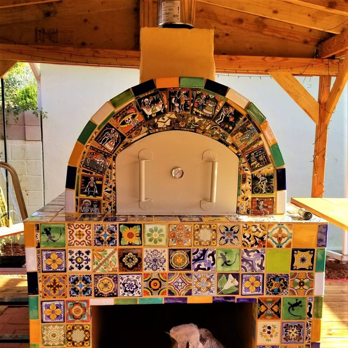 Talavera Tile Pizza Oven