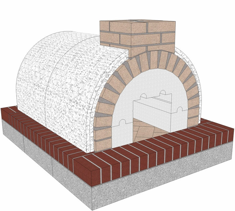 Mattone Barile Wood Fired Brick Pizza Oven Form (BARILE)