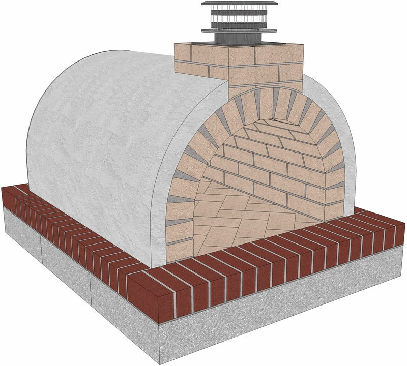 BrickWood Ovens - Mattone Barile - Package 1