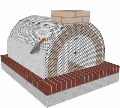 Mattone Barile Wood Fired Brick Pizza Oven Form (BARILE)