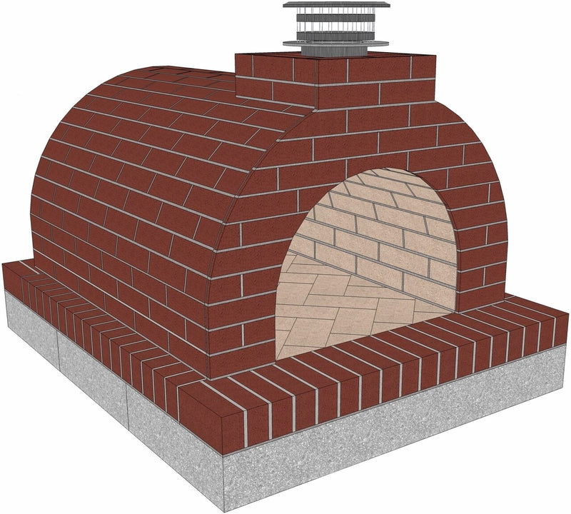 Mattone Barile Wood Fired Brick Pizza Oven Form (BARILE)